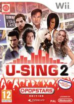 U-Sing 2 Popstars Edition-Excl. Microfoon(s) (Wii) Gebruikt, Ophalen of Verzenden, Zo goed als nieuw