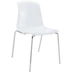 (MDK-106596) Siesta Allegra hoogglans wit, Huis en Inrichting, Stoelen, Ophalen of Verzenden, Nieuw, Wit