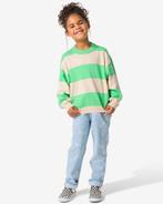 HEMA Kinderjeans mom fit fruit lichtblauw, Verzenden, Nieuw