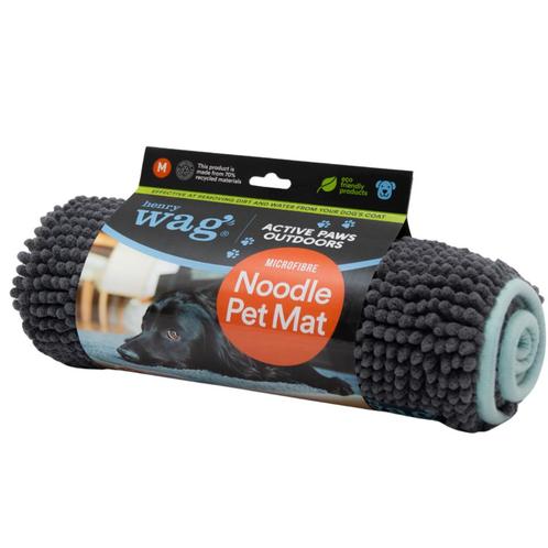 Henry Wag microvezel noodle huisdier mat - Droogmat voor..., Dieren en Toebehoren, Hondenmanden, Nieuw, Ophalen of Verzenden