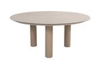 Taste Donato low dining tuintafel Ø160 cm. - Latte, Verzenden, Nieuw, Rond, Overige materialen