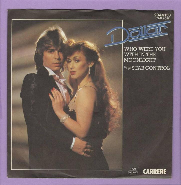Dollar – Who Were You With In The Moonlight / Star Control (, Cd's en Dvd's, Vinyl Singles, Ophalen of Verzenden