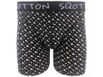 Boxershort - SQOTTON® - B-Style  - Zwart, Kleding | Heren, Ondergoed, Verzenden