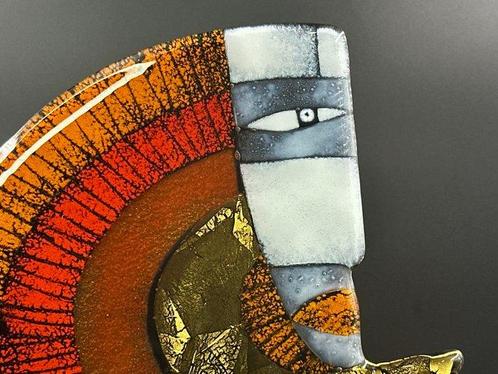 Studio Habrat - Maciej Habrat - sculptuur, Golden Rainbow, Antiek en Kunst, Antiek | Glas en Kristal