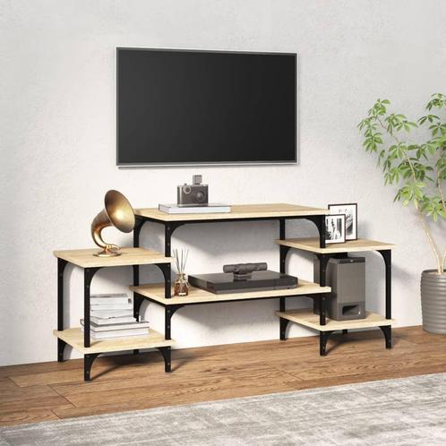 vidaXL Tv-meubel 117x35x52 cm bewerkt hout sonoma, Huis en Inrichting, Kasten | Televisiemeubels, Nieuw, Verzenden
