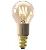 Calex LED Kogellamp E14 4W 265-140-40lm 2100K Goud 3-stap..., Ophalen of Verzenden, Nieuw