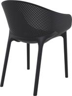 Tuinstoel - Sky Pro - Zwart - Siesta Exclusive, Tuin en Terras, Verzenden, Nieuw