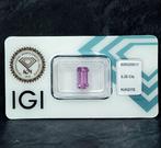 Kunziet - 3.35 ct - International Gemological Institute, Sieraden, Tassen en Uiterlijk, Nieuw