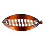 Bananenklem 14cm Bruin – Basic Staartklem – Stevig Kunststof, Nieuw