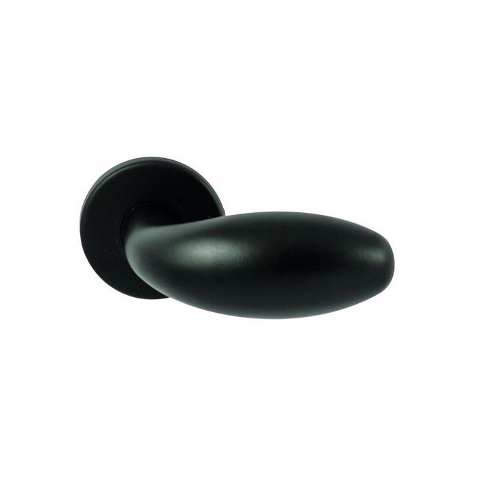 Voordeurknop Golf - puurzwart, Doe-het-zelf en Verbouw, Hang- en Sluitwerk, Nieuw, Verzenden