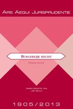 Burgerlijk recht / 1905-2013 / Ars Aequi Jurisprudentie, Verzenden, Gelezen