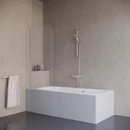 Badwand 75x150cm 5mm Nano glas chroom serie Alfeo draaibaar, Verzenden, Nieuw