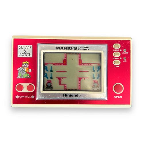 Nintendo Game & Watch: Marios Cement Factory Mitsubishi [ML, Spelcomputers en Games, Spelcomputers | Overige, Zo goed als nieuw