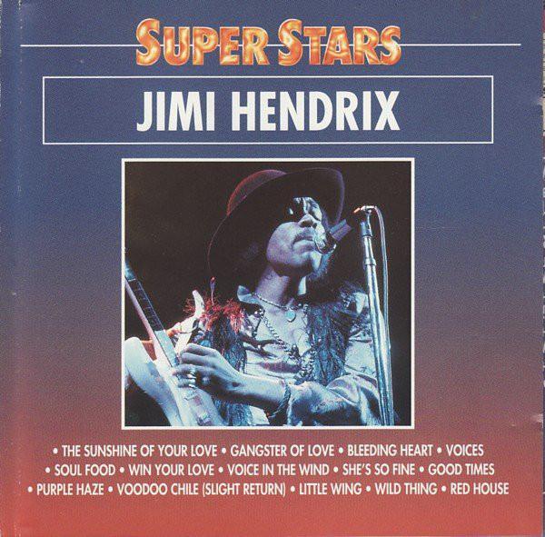 cd - Jimi Hendrix - Super Stars, Cd's en Dvd's, Cd's | Overige Cd's, Zo goed als nieuw, Verzenden