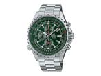 Casio Edifice EF-527D-3AVUEF - Polshorloge - Quartz - Groen, Verzenden, Zo goed als nieuw