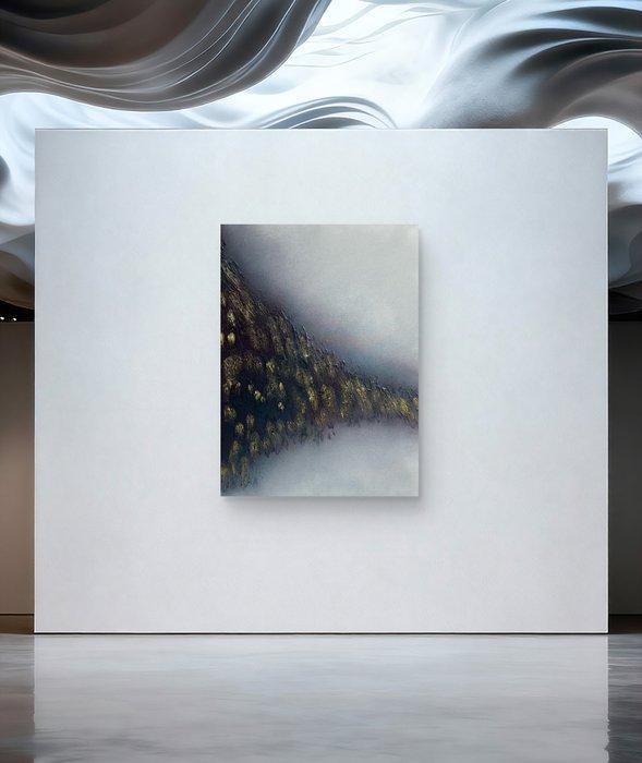 LeeJaimy - Liminal Gold I, Antiek en Kunst, Kunst | Schilderijen | Modern