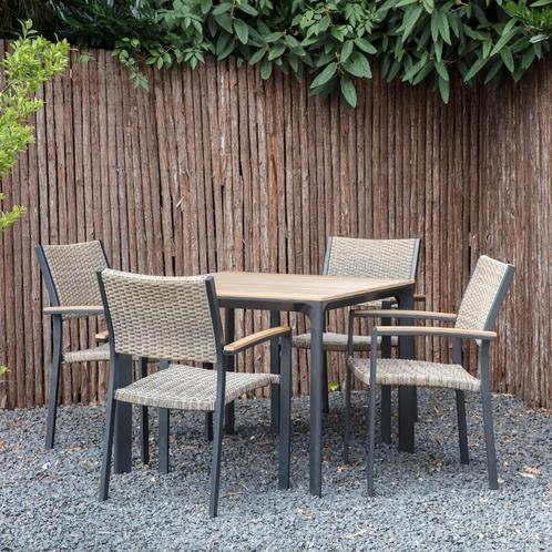 Arezzo terrasstoel wicker, Huis en Inrichting, Stoelen, Nieuw, Ophalen of Verzenden