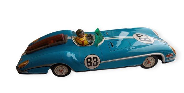 Aoshin-Asc - Blikken speelgoedauto - Rarissima-Blu Mercedes, Antiek en Kunst, Antiek | Speelgoed