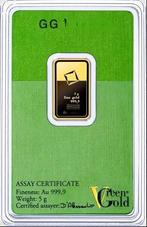 5 gram - Goud .999 - Valcambi Green Gold - Verzegeld en met