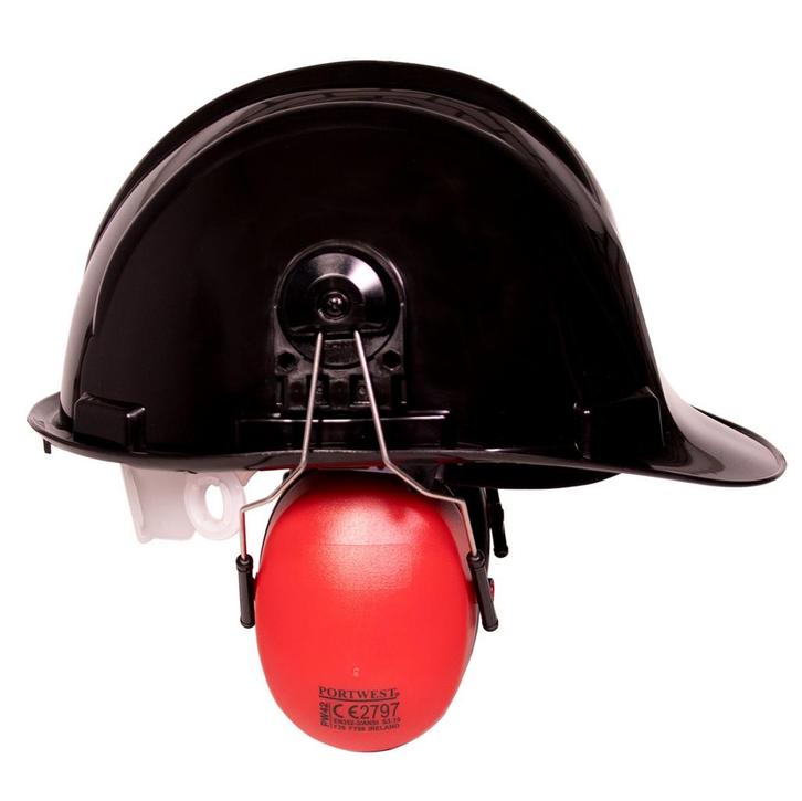 Bouwhelm met oorkap, Tuin en Terras, Werkkleding, Verzenden