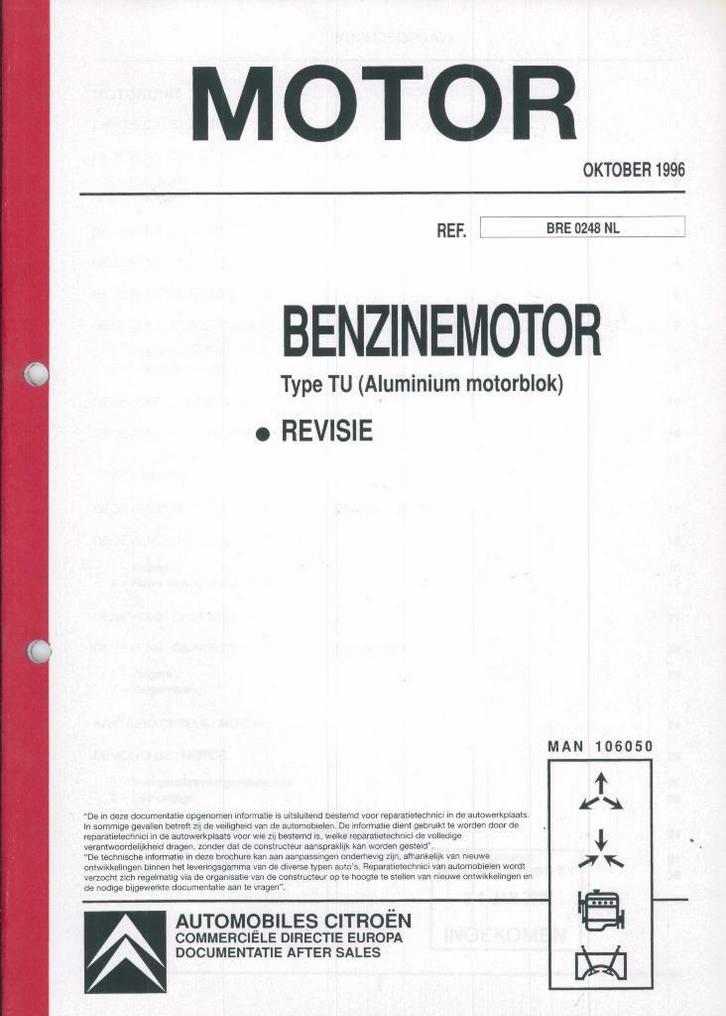 1996 Origineel Citroën werkplaatshandboek Nederlands, Auto diversen, Handleidingen en Instructieboekjes, Verzenden