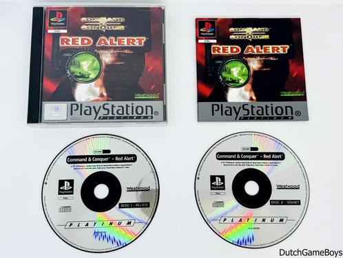 Playstation 1 / PS1 - Command & Conquer - Red Alert - Platin, Spelcomputers en Games, Games | Sony PlayStation 1, Gebruikt, Verzenden