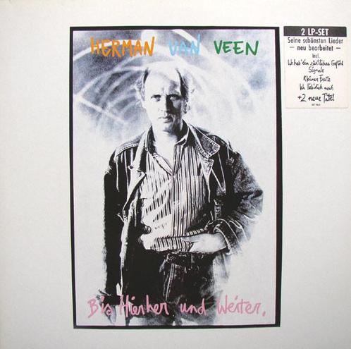 LP gebruikt - Herman van Veen - Bis Hierher Und Weiter., Cd's en Dvd's, Vinyl | Pop, Zo goed als nieuw, Verzenden
