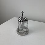 Alessi - Ettore Sottsass - Zout- en pepervaatjes - Glas,