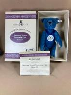 Steiff - Teddybeer Original Steiff Teddybär 1908 Blau 35 -, Antiek en Kunst