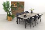 Hartman Sophie Xerix/Kings tuinset antraciet - 220x100 cm., Verzenden, Nieuw, Kunststof, Tuinset