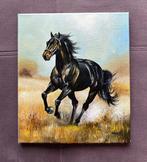 Alexander Nakonechny (1971) - Black running horse, Antiek en Kunst