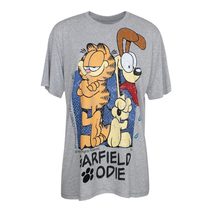 Frogbox • grijs t-shirt Garfield Odie • 36, Kleding | Dames, Tops, Grijs, Nieuw, Maat 36 (S), Verzenden