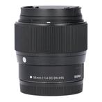 Sigma 56mm f/1.4 DC DN Contemporary (Canon M M met garantie, Ophalen of Verzenden, Gebruikt