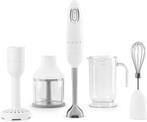 SMEG HBF22WHEU Staafmixer - Wit - 700W - Met accessoires, Ophalen of Verzenden, Zo goed als nieuw