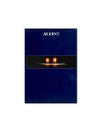1993 ALPINE A610 TURBO BROCHURE FRANS, Nieuw, Author