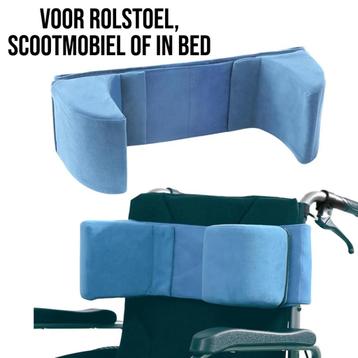 Rolstoel Zijsteunen Tegen Omvallen - Blauw Fleece - 200 x 15 beschikbaar voor biedingen