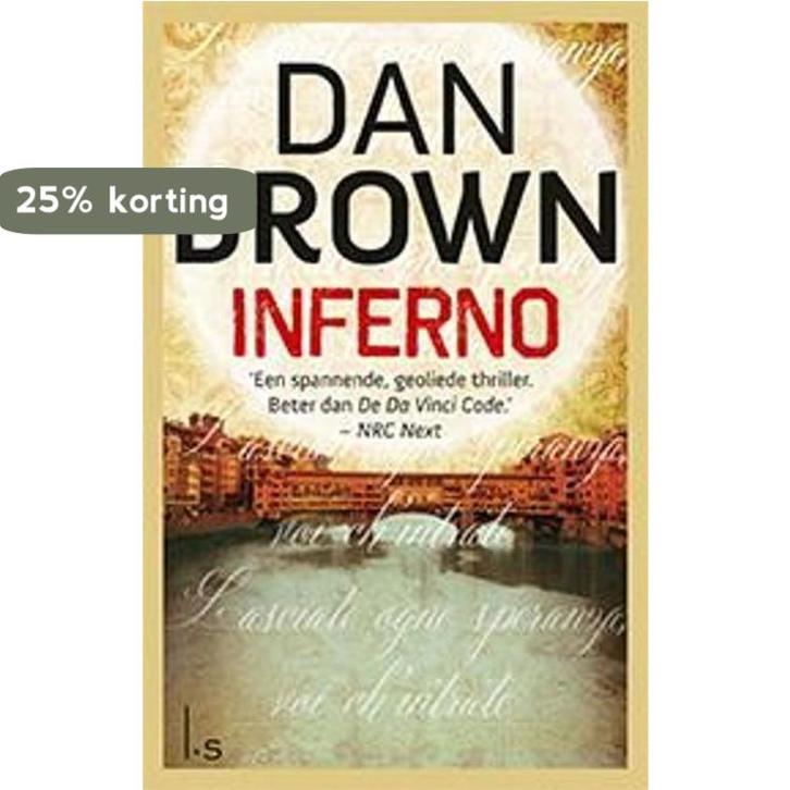 Inferno 9789021022321 Dan Brown, Boeken, Thrillers, Gelezen, Verzenden