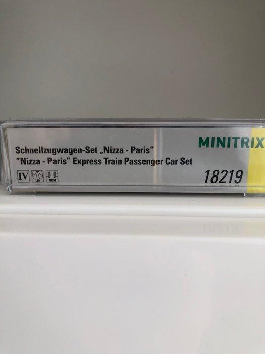 Minitrix N - 18219 - Modeltrein personenwagonset (1) -, Hobby en Vrije tijd, Modeltreinen | N-Spoor