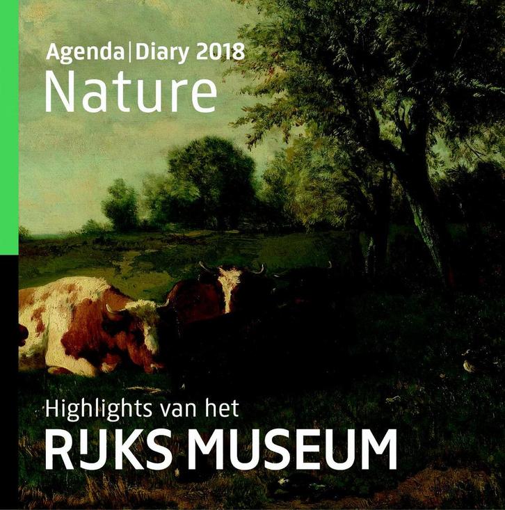 Rijksmuseumagenda 2018 9789043919432, Boeken, Schoolboeken, Gelezen, Verzenden