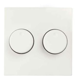 Dimmerknop | ION Industries | E1 (Duo, Mat wit), Doe-het-zelf en Verbouw, Elektra en Kabels, Nieuw, Verzenden