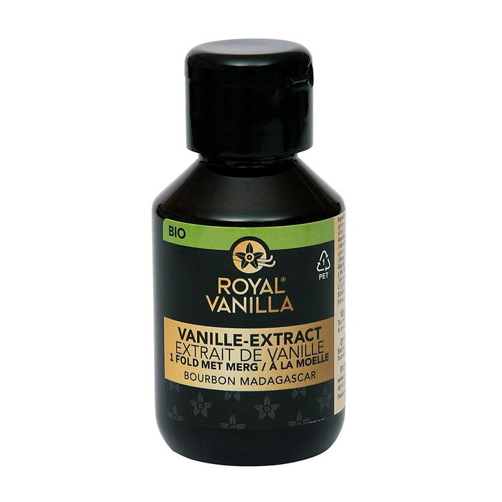 Royal Vanille Extract Bourbon met Merg 100ml, Hobby en Vrije tijd, Taarten en Cupcakes maken, Nieuw, Verzenden