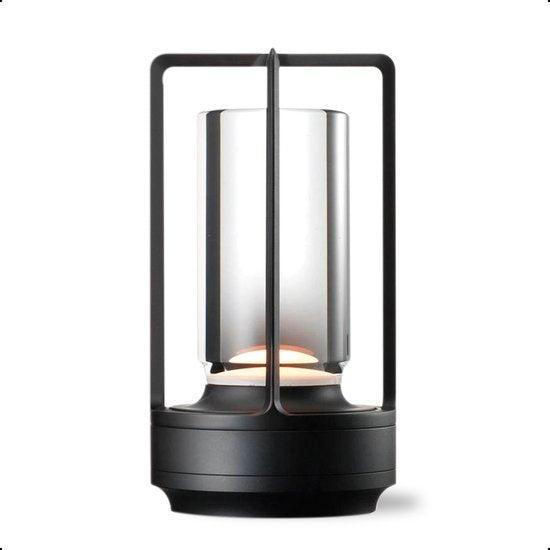2dekans | Goliving Tafellamp Oplaadbaar – Lantaarn –, Huis en Inrichting, Lampen | Tafellampen, Zo goed als nieuw, Ophalen of Verzenden