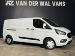 Ford Transit Custom 2.0 TDCI L2H1 Euro6 Airco | Camera | Nav, Auto's, Stof, Gebruikt, Wit, Dealer onderhouden