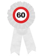 Rozet Verkeersbord 60 Jaar, Ophalen of Verzenden, Nieuw