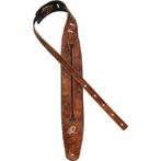 Ortega OSBS-1 Genuine Leather Strap Chestnut Tree gitaarband, Verzenden, Nieuw