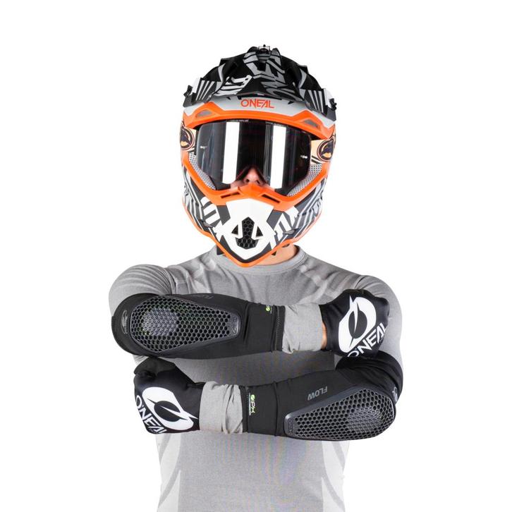 Elleboogbeschermers ONeal Flow Zwart-Groen, Motoren, Accessoires | Overige, Nieuw, Verzenden