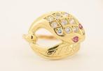 Ring - 18 karaat Geel goud Diamant (Natuurlijk) - Slang, Sieraden, Tassen en Uiterlijk, Ringen, Nieuw