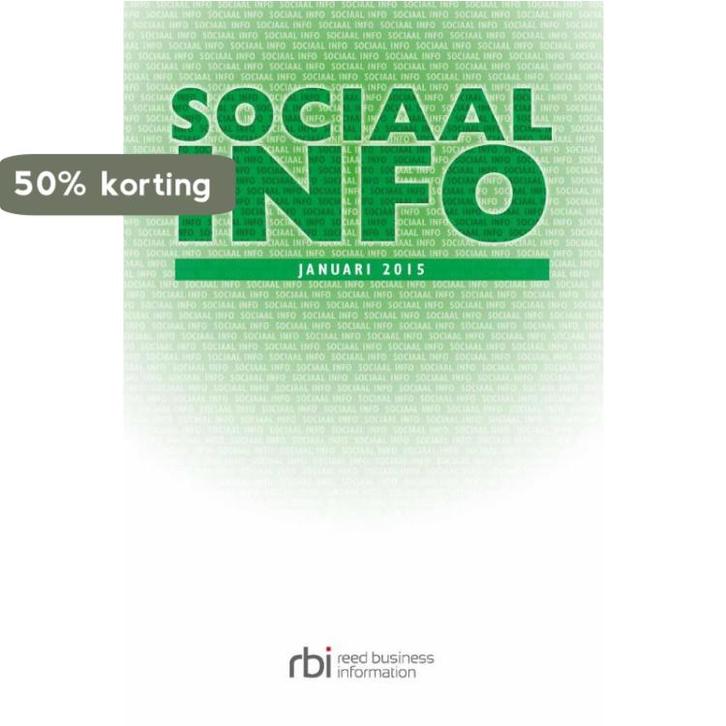 Sociaal info januari 2015 9789035248113 R. Geerling, Boeken, Overige Boeken, Gelezen, Verzenden