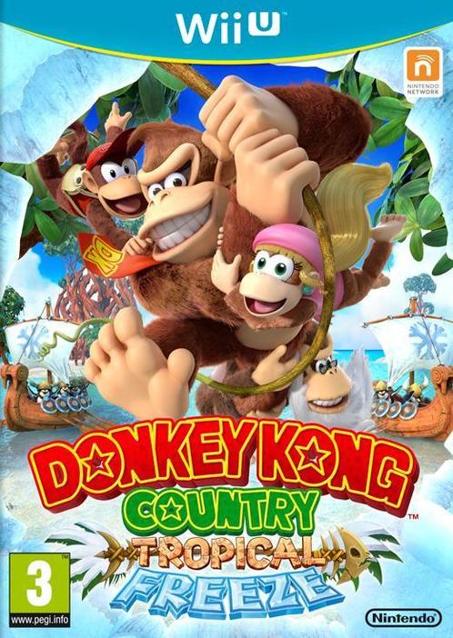 Donkey Kong Country: Tropical Freeze - Wii U Wii U /*/, Spelcomputers en Games, Games | Nintendo Wii U, Zo goed als nieuw, Ophalen of Verzenden