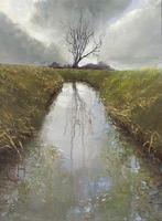 Marein Konijn - Sky over ditch